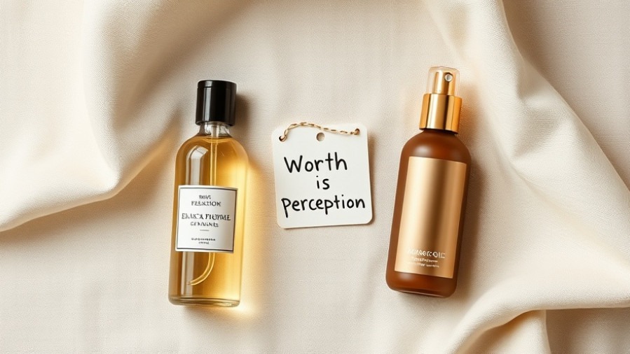 Two massage oils in elegant packaging on linen, exploring perceived value.