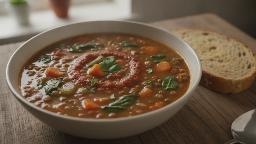 Satisfying simple meals promoting a healthy relationship with food and mindful eating habits.