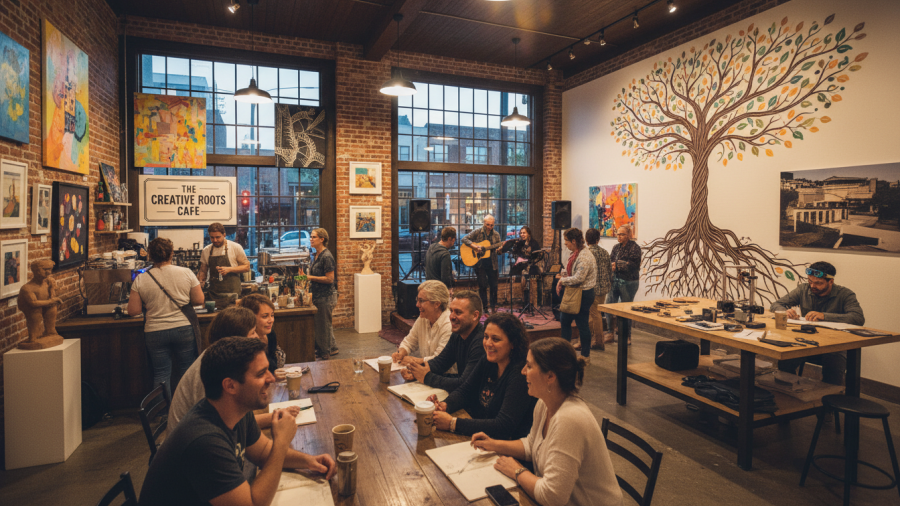 Exploring community creativity in Sacramento's local shops for young women empowerment.