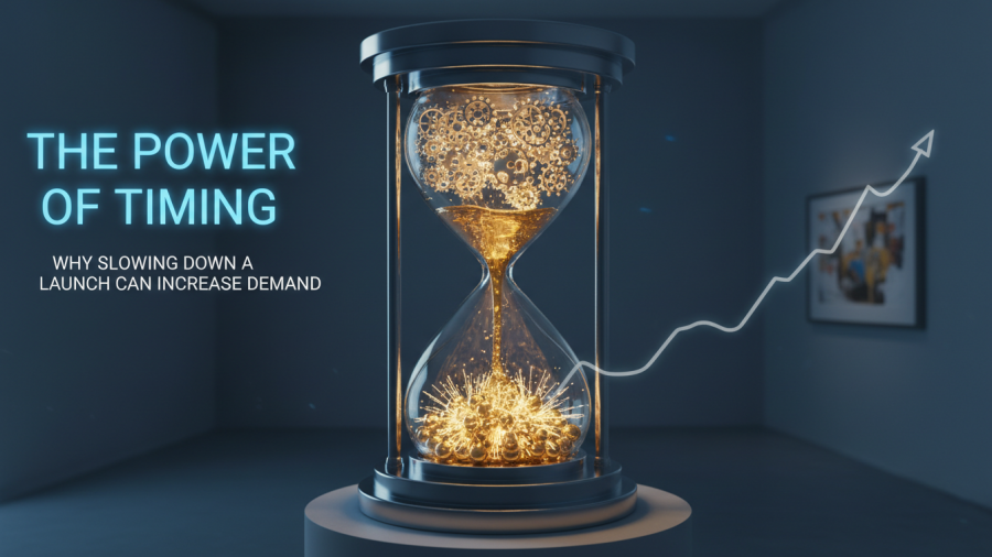 The Power of Timing: Slowing Down Launch to Boost Demand
