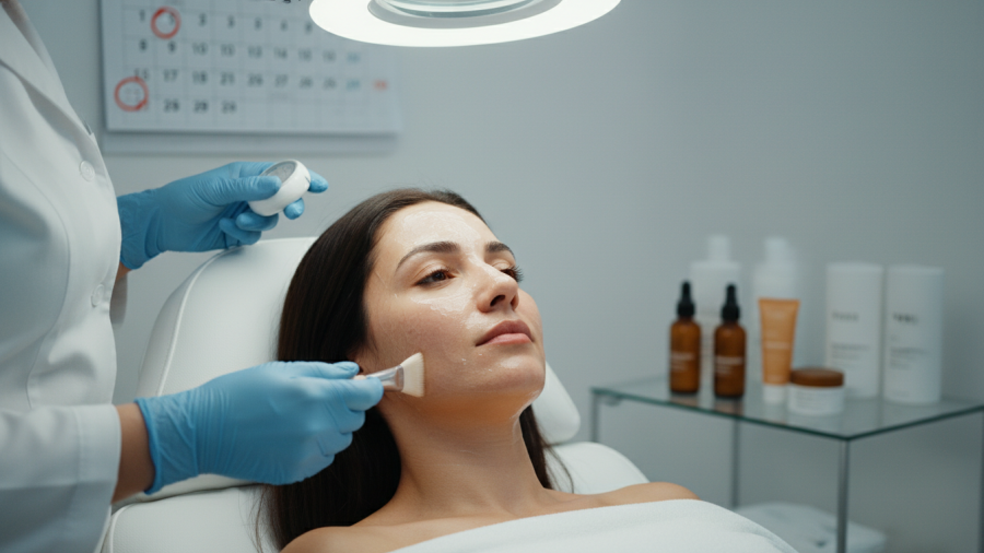 Effective skin care requires multiple treatments and consistent home care.