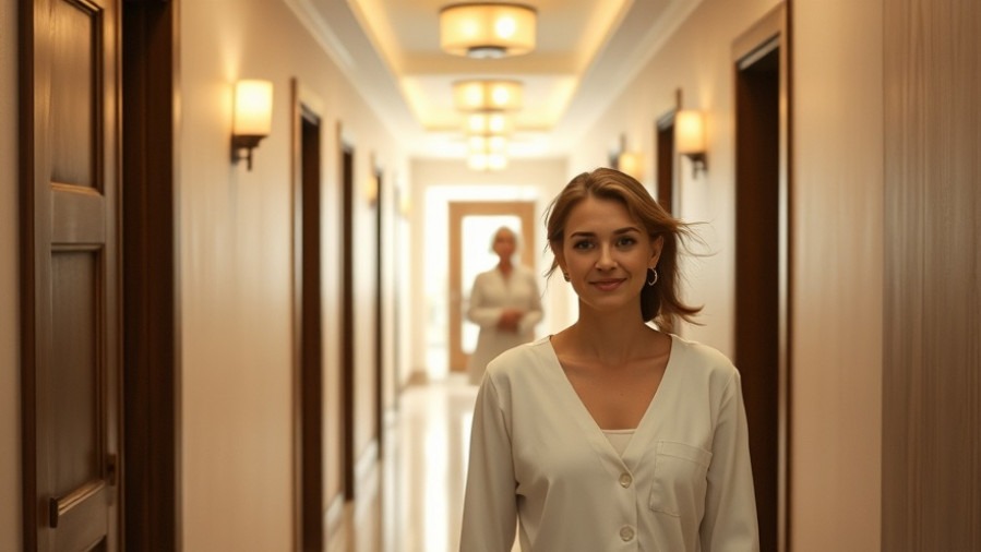 Guest feels rejuvenated after luxury spa personalization, showcasing relaxed demeanor.