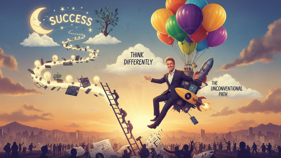 Lessons from Richard Branson for business owners: Unique approaches lead to success.