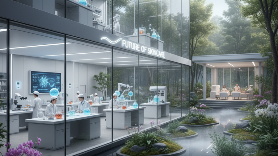 Tranquil spa showcasing skin microbiome education and advanced skincare training.