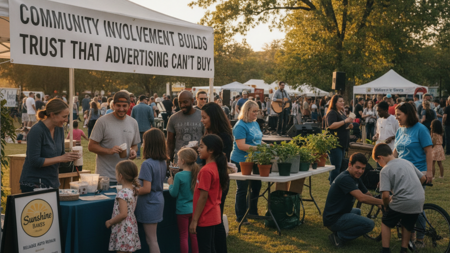 Community involvement in day spas fosters trust beyond advertising.