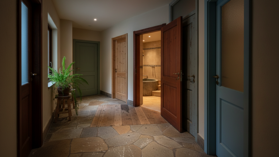 Explore the difference between bathouse and day spa in Palo Alto's inviting corridor.