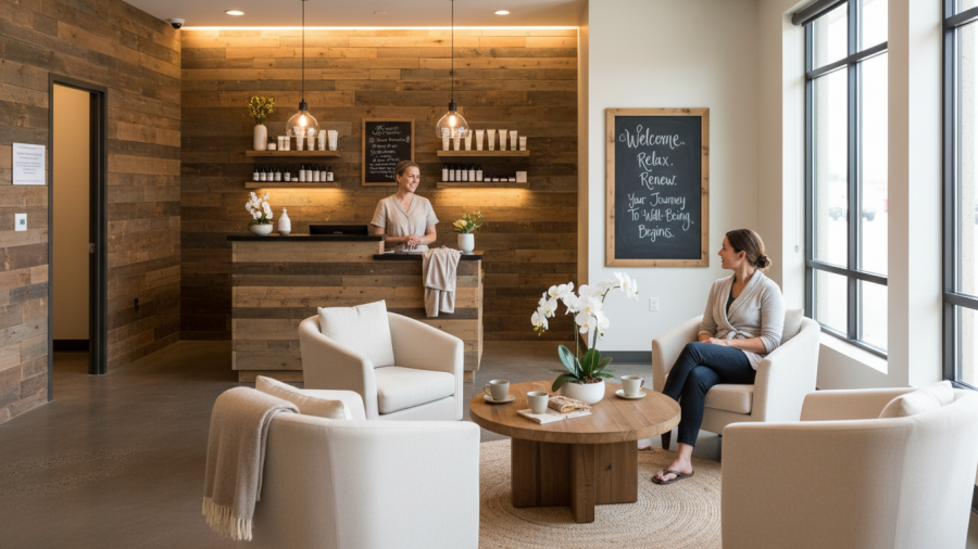 First day spa visit in Nampa Idaho: a welcoming experience for beginners.
