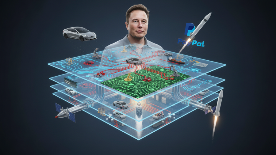 Elon Musk's leadership lessons on infrastructure for wellness business resilience.