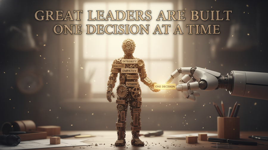 Great leaders build leadership skills with emotional intelligence and visionary thinking.