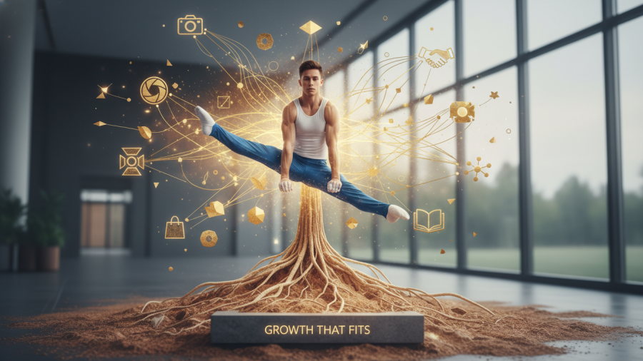 Athlete entrepreneurship: Nedoroscik's post-Olympic brand growth in wellness industry trends.