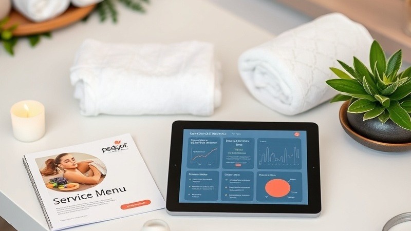 An inviting and modern image that showcases turnkey services in a day spa setting. 