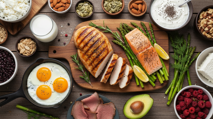 Protein intake is crucial for muscle health as we age, highlighting protein needs for older adults.