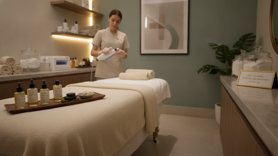 Leadership transformation fosters trust in management for spa business success.