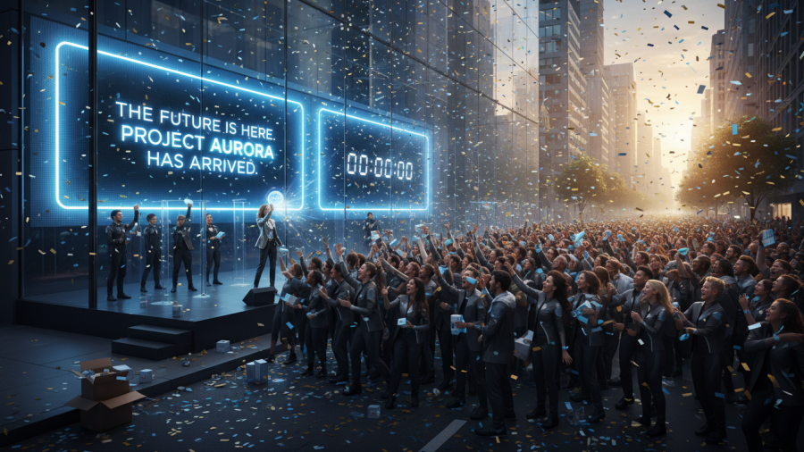 Excitement builds as anticipation marketing leads to a successful launch day.