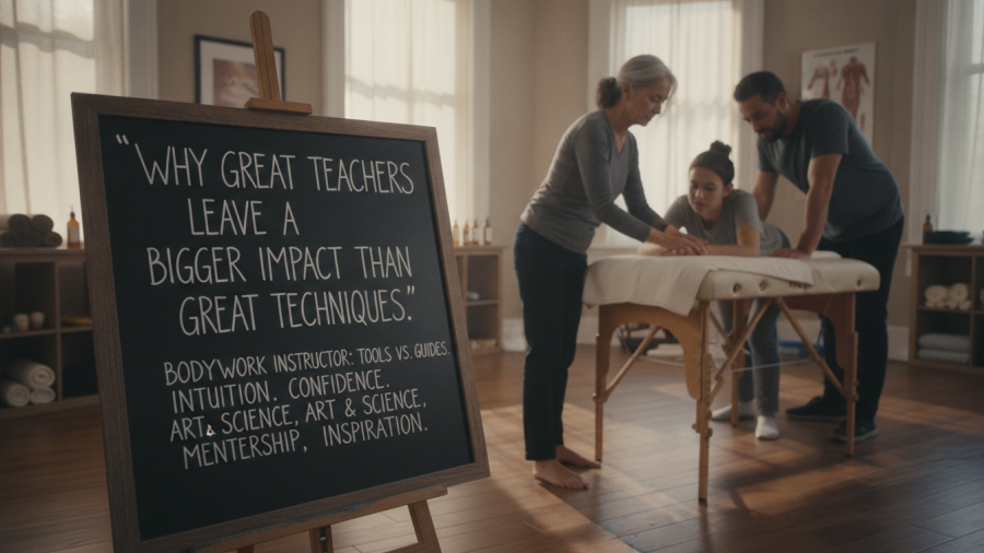 Erik Dalton massage therapy emphasizes the impact of great teachers in manual therapy education.