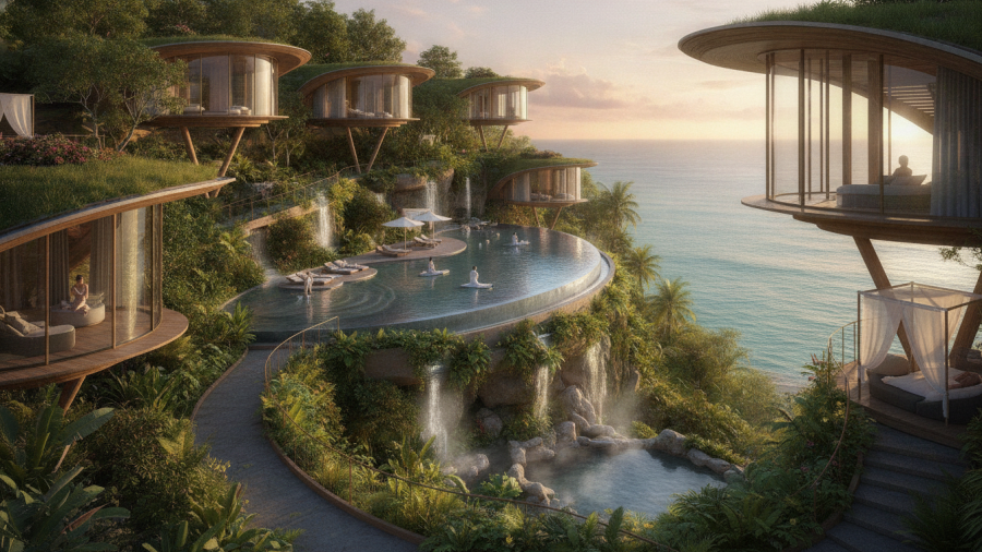 Explore local wellness tourism trends with retreat-like spa experiences.