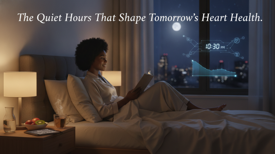 Improve sleep and blood pressure with a healthy evening routine in Sacramento.