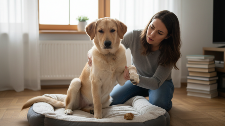 Understanding puppy health: Panosteitis causes lameness in growing puppies.
