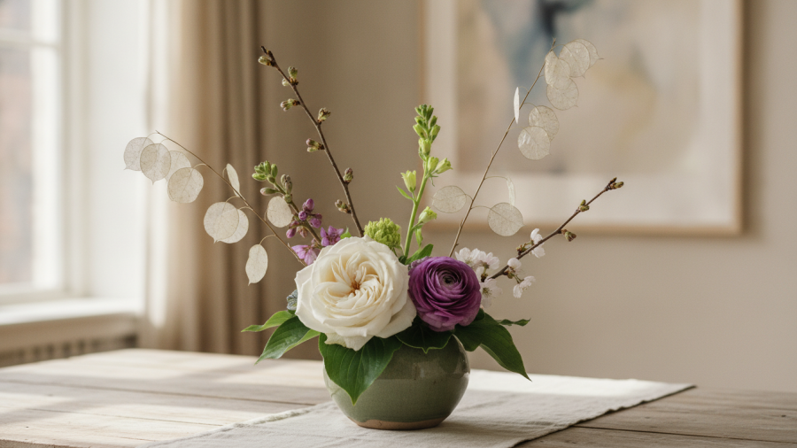 Luxury flower arrangement proving bigger isn