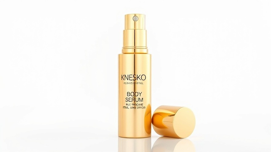 KNESKO Body Serum in gold tube 