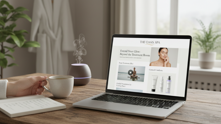 Email marketing for spas enhances client experience beyond the visit.