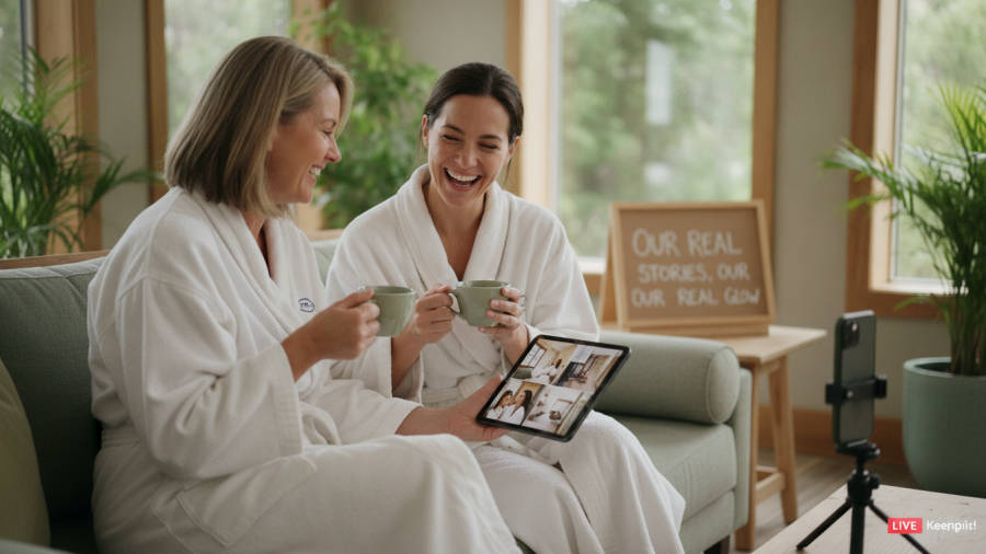 Authentic influencer marketing for day spas drives relatable connections.