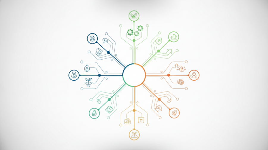 Mind mapping for day spa owners highlights creative planning for growth.