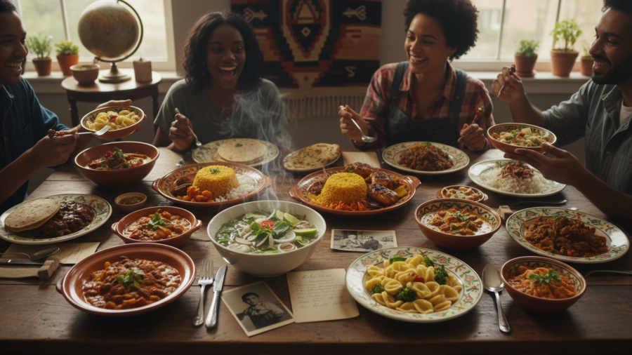 Promoting nutrition awareness through local food sourcing and cultural identity.