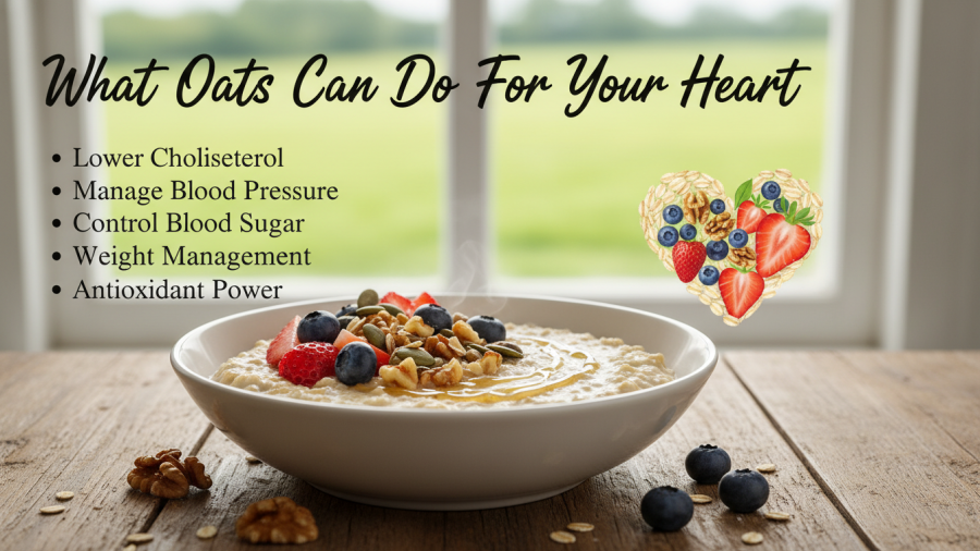 Learn what oats can do for your heart health and overall wellness.