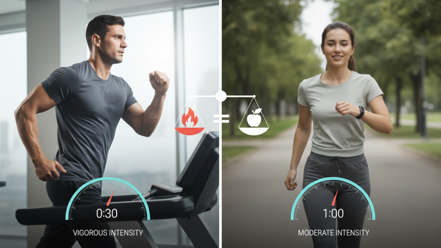 High-intensity training illustrates cardio benefits for a healthy lifestyle.