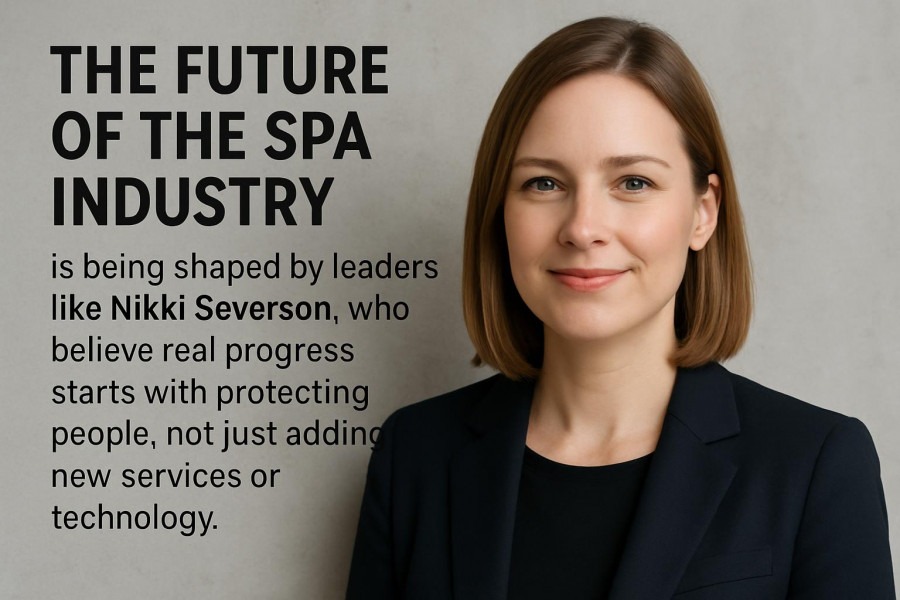 Nikki Severson, a spa wellness leader, shaping holistic wellness trends in the industry.