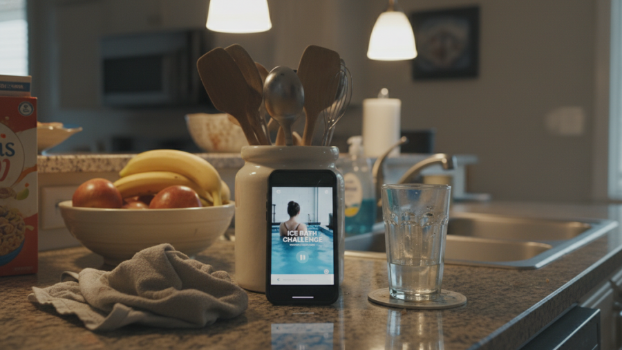 Exploring cold showers and immune function in a casual home setting.