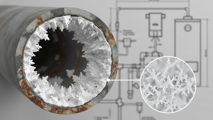 Hard water in Sacramento causes mineral buildup in pipes and appliances.
