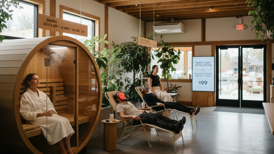 Explore recovery wellness in spas with accessible treatments and pricing models.