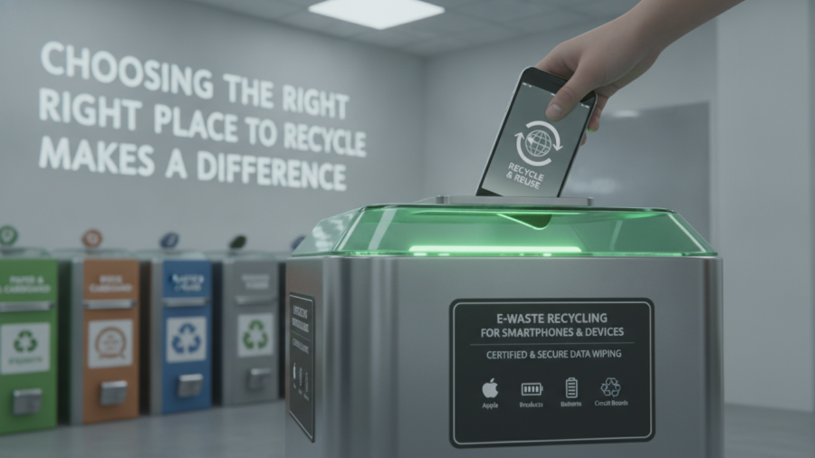 Choosing the right place to recycle old iPhone in Sacramento