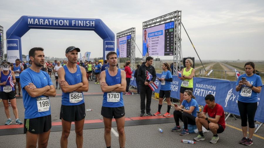 Sacramento Marathon culture: runners and spectators reflect on race achievements.