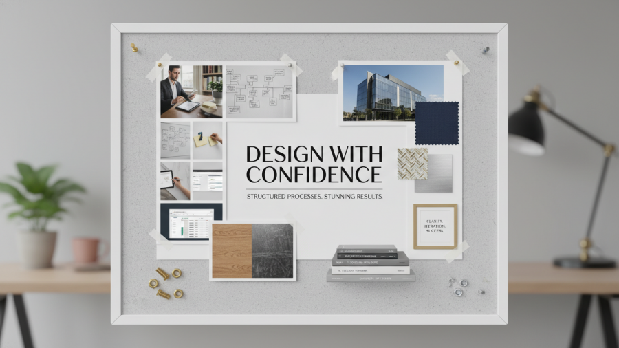 Explore how interior design affects daily life with structured processes for stunning results.