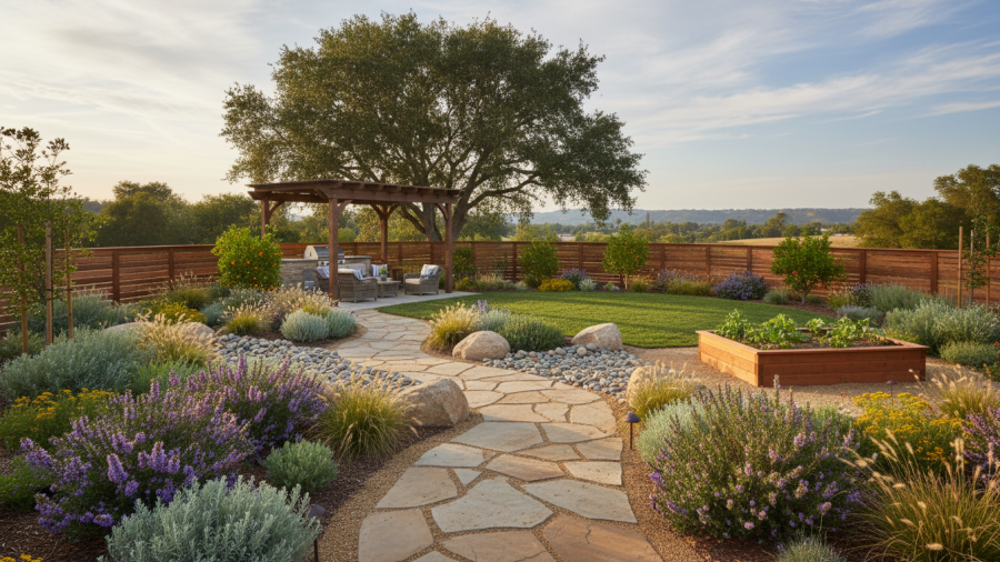 Expert gardening services in Sacramento create stunning, functional outdoor spaces.