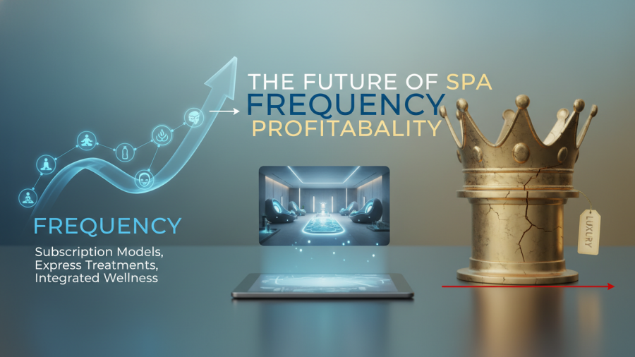 The future of spa profitability focuses on recovery wellness in spas and frequency.