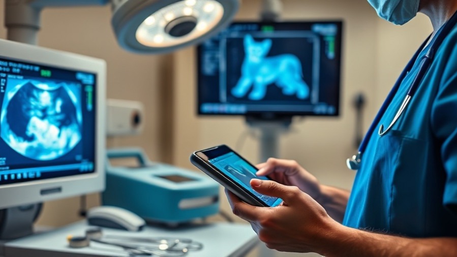 Advanced veterinary equipment illustrating pet care and rising veterinary costs.