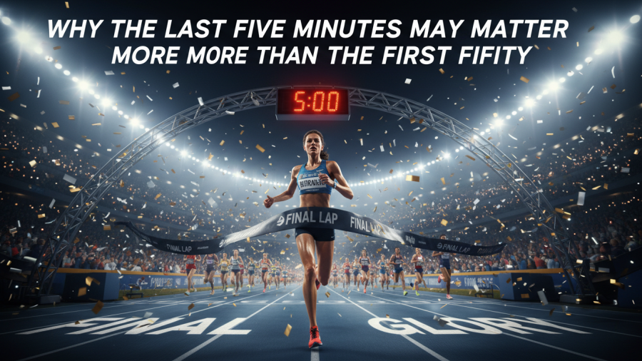 Exploring why the last five minutes can be more impactful than the first fifty.