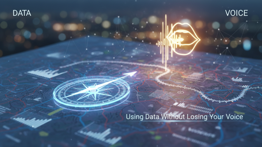 Content Curation for Community Engagement with Data While Retaining Your Voice