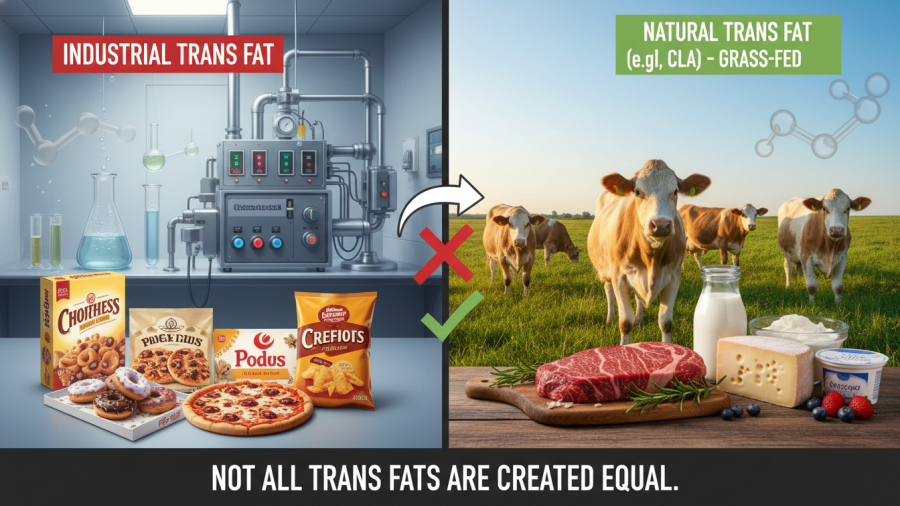 Understanding omega-3 fatty acids, saturated fats, and trans fats in nutrition.