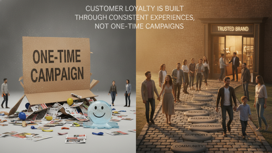 Customer loyalty through consistent experiences in McDonald's marketing strategy.