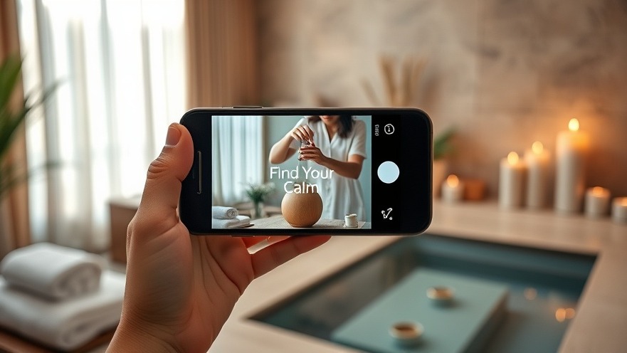Spa marketing trends: create shareable content with soothing video clips.