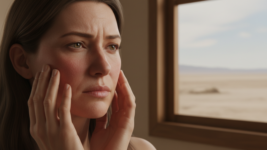 Eco friendly travel amenity kits for hydration and skin care in dry conditions.