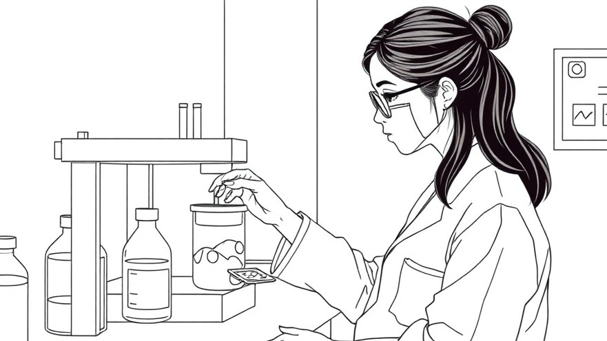 Monochrome illustration of appetite regulation with a food dispenser in a clinical setup.