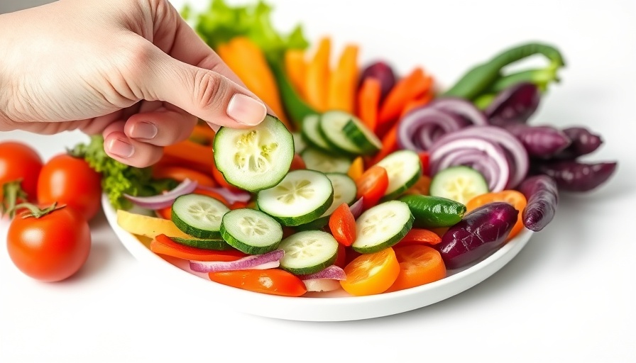 Minty Spring Pea Dip with fresh veggies on a white platter.