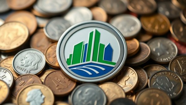 Van Buren sales tax proposal illustration with city logo over coins.