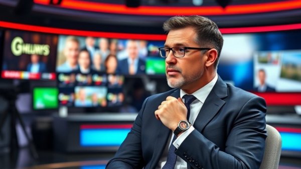 Shane Broadway appointed interim chancellor ASU Three Rivers during an interview in a TV studio.